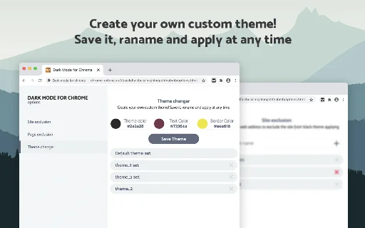 Dark Mode para sa Chrome – I-download ang Pinakamahusay na Dark Theme - Screenshot 5