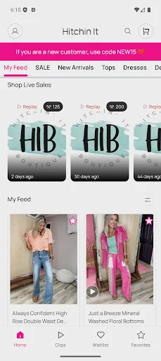 I-download ang Hitchin It APK – Pinakamadaling Shopping App - Screenshot 2
