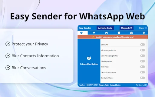 WA Self Sender: Bulk WhatsApp Messaging Tool sa Pilipinas - Screenshot 4