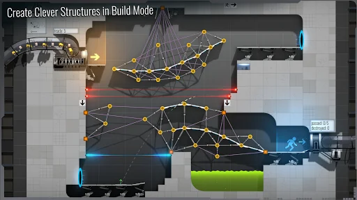 I-download ang Bridge Constructor Portal – Puzzle Game na Masaya - Screenshot 4