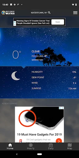 I-download ang 7 News Weather Watertown NY – Tumpak na Panahon - Screenshot 1